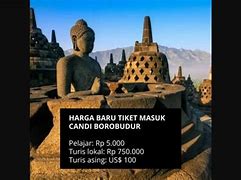 Harga Tiket Candi Borobudur Sekarang